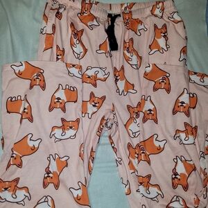 Corgi Print Lounge Pants